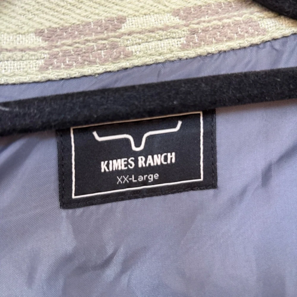 Kimes Ranch Aztec Print Button Front Shacket Shirt‎ Size XXL